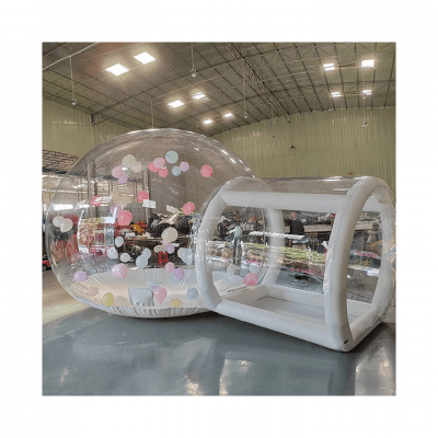 Надувная прозрачная купольная палатка "BUBBLE ШАР" для праздников, мероприятий, фотосессий