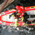 Универсальные спасательные сани-лодка ПВХ «RESCUE» для поисковых работ МЧС